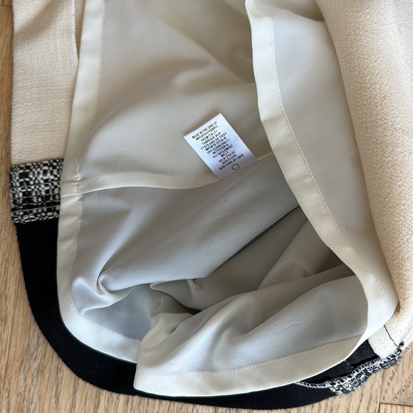 ♻️DONATED DEC. 2023♻️ 
Milly Black/White tweed sleeveless dress size 8 - Picture 11 of 11